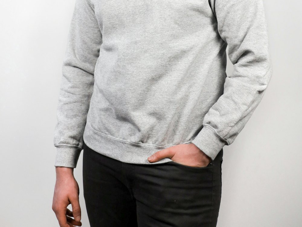 Sweatshirt branding details