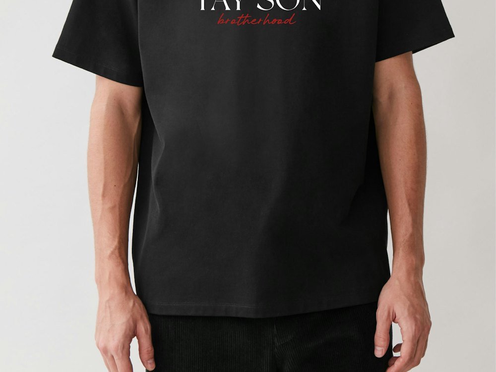 T-Shirt branding details